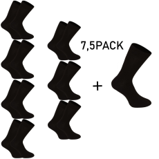 Nedeto 7,5PACK zoknik Nedeto magas bambusz fekete (75NP001) S