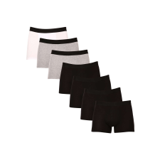 Nedeto 7PACK tarka Nedeto férfi boxeralsó (7NDTB1002) M férfi alsó