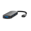 Nedis 4 portos USB HUB 3.2 (CCGB64220GY01) (CCGB64220GY01)
