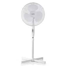 Nedis Álló Ventilátor Állítható Magasság 40cm-es Átmérő 3 Sebesség Fehér (FNST10CWT40) ventilátor