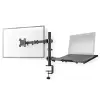  Nedis asztali monitor tartó konzol és laptop állvány | 15-32" | 75x75 / 100x100 MMSISNB110BK