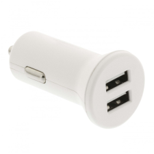 Nedis Autós töltő | 4.8 A | 2 USB kimenet | Fehér mobiltelefon kellék