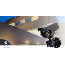 Nedis Biztonsági Kamera Utánzat | Golyó | IP44 | Elemes Áramellátás / Solar Powered | Kültéri | Fali ta... megfigyelő kamera
