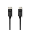 Nedis CCGB37014BK20 DisplayPort 1.4 összekötő kábel 2 m fekete (CCGB37014BK20)