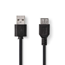 Nedis CCGB60010BK30 USB kábel 3 M USB 2.0 Mini-USB B USB A Fekete kábel és adapter