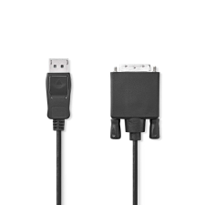 Nedis CCGL37200BK20 2 M DisplayPort DVI-D Fekete kábel és adapter