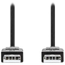 Nedis CCGL60000BK10 USB-A USB-A Összekötő kábel 1m - Fekete kábel és adapter