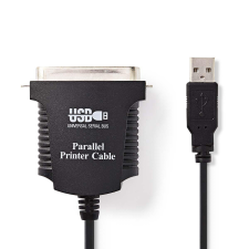 Nedis CCGP60880BK20 USB-A - Centronics 36 (apa - apa) kábel 2m - Fekete (CCGP60880BK20) kábel és adapter