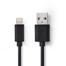 Nedis CCGW39300BK10 szinkronizáló- és töltőkábel 1m fekete kábel és adapter