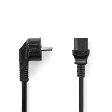 Nedis CEGL10000BK20 Hálózati tápkábel 2m - Fekete (CEGL10000BK20) kábel és adapter