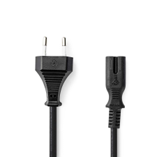 Nedis CEGL11040BK50 Hálózati tápkábel 5m - Fekete (CEGL11040BK50) kábel és adapter