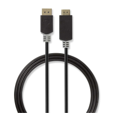 Nedis DisplayPort - HDMI Kábel 2.0m Antracit (CCBW37100AT20) kábel és adapter