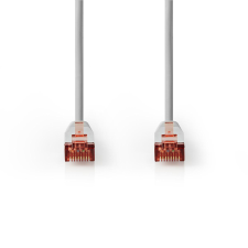 Nedis F/UTP CAT6 Patch kábel 20m Szürke kábel és adapter