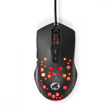 Nedis Gaming Mouse | Vezetékes | DPI: 800 / 1200 / 2400 / 3200 / 4800 / 7200 dpi | Állítható DPI | Gombok száma: 7 | Programozható gombok | Jobbkezes | 1.50 m | RGB egér