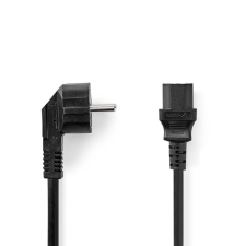 Nedis IEC-320-C13 Angled Power Cable 3m Black kábel és adapter