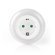 Nedis LED-es Éjszakai Világítás Nappal/Éjszaka Érzékelő fehér  (LNLGSOCK01) (LNLGSOCK01) világítás