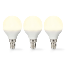 Nedis LED fényforrás E14 G45 4.9W 470lm meleg fehér homályos 3db (LBE14G452P3) (LBE14G452P3) izzó