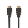 Nedis nagysebességű HDMI kábel 2m fekete (CVGT34001BK20) (CVGT34001BK20)