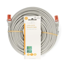 Nedis Nedis CCGL85230GY300 UTP Cat6 patch kábel, RJ45 aranyozott érintkezők, hossz 30m kábel és adapter