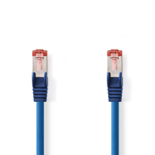Nedis Neids Cat 6 kábel, RJ45 (8P8C) dugasz-RJ45 (8P8C) dugasz, S/FTP, 1.00 m , kék (CCGP85221BU10) kábel és adapter