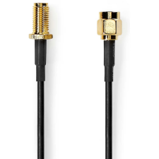 Nedis SMA Hosszabbító Fekete 5m CSGL02010BK50 kábel és adapter