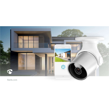 Nedis SmartLife kültéri kamera | Wi-Fi | Full HD 1080p | IP65 | Felhőalapú Tárolás (opcionális) / micro... megfigyelő kamera