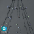 Nedis SmartLife, Wi-Fi-s fényfüzér /RGB | 180 LED's | 10 x 2 m | Android™ / IOS