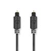 Nedis TosLink optikai audió kábel 1m antracit (CABW25000AT10) (CABW25000AT10)