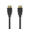 Nedis Ultra High Speed ?HDMI ™ kábel | HDMI™ Csatlakozó | HDMI™ Csatlakozó | 8K@60Hz | 48 Gbps | 5.00 m | Kerek | 8.3 mm | Fekete | Label