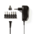 Nedis Univerzális hálózati adapter (3-12V / 1A) Fekete