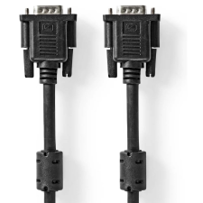 Nedis VGA/D-Sub Összekötő Fekete 10m CCGL59000BK100 kábel és adapter