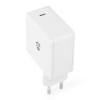 Nedis WCGPD100W100WT USB-C hálózati töltő 100W fehér (WCGPD100W100WT)
