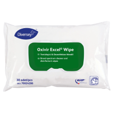 Nedves törlőkendő fertőtlenítő hatással 100 db/csomag Oxivir Excel Wipe tisztító- és takarítószer, higiénia