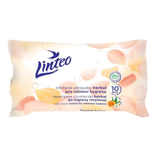 Nedves törlőkendő Linteo Satin intim 10 db törlőkendő