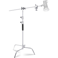 Neewer C-Stand Stúdióállvány -Rozsdamentes Acél (149-309cm) fotó állvány