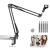 Neewer NW-35 Mikrofon Tartó Boom-Kar (Mikrofonállvány) | 52+52 cm