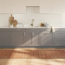  négyszögletű természetes bambusz szőnyeg 80 x 1000 cm lakástextília