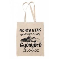  Nehéz utak, gyönyörű célok - Vászontáska