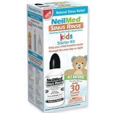 NeilMed Sinus Rinse gyermek orr irrigátor szett 30db gyógyhatású készítmény