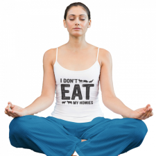  Nem eszem meg a haverjaimat - Női Spagetti Top atléta, trikó