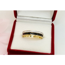  Nemesacél antiallergén gyűrű, 6-os (16,6 mm átmérő) gyűrű