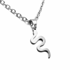  Nemesacél kígyós gyerek nyaklánc medállal nyaklánc