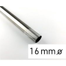 Nemesfém színű fém karnisrúd 16 mm átmérőjű - 300 cm karnis, függönyrúd