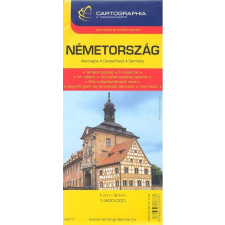 Németország térkép (1:800 000) /Európai autótérképek utazás