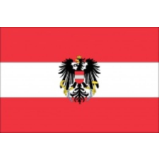  Nemzeti lobogó ország zászló nagy méretű 90x150cm - Ausztria, osztrák címeres ajándéktárgy
