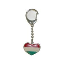 Nemzeti színű szív kulcstartó ajándéktárgy