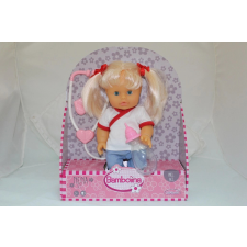  Nena orvos baba 36 cm sztetoszkóppal és cumisüveggel baba