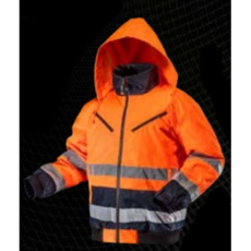 Neo 81-711-XXL Munkakabát, Láthatósági, Extrán Szigetelt, Narancssárga, XXL (81-711-XXL)