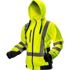 Neo 81-745-L Munkadzseki, Láthatósági, Citromsárga, Kapucnival, L (81-745-L)