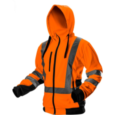 Neo 81-746-L Munkadzseki, Láthatósági, Narancssárga, Kapucnival, L (81-746-L)